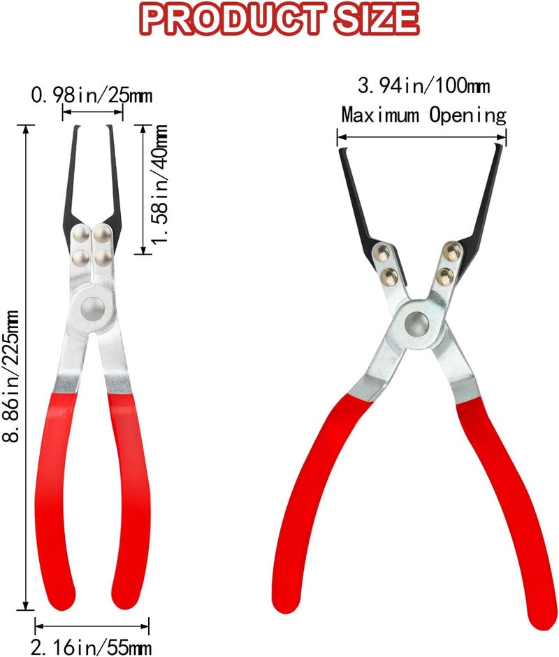 Aleric Relay Puller Pliers and Fuse Puller Plier, Automotive Relay Fuses Puller Tools Fuse Removal Tool, Pliers for Removing Relays on Vehicles, Car Electrical Remover Tool - Image 5